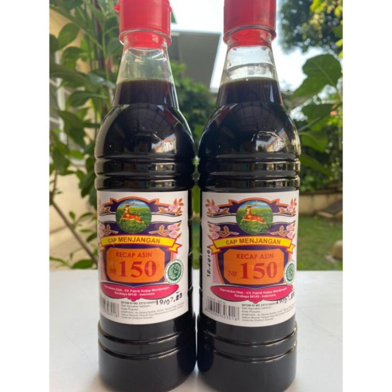 

Kecap Asin 150 Cap menjangan 150 600ml