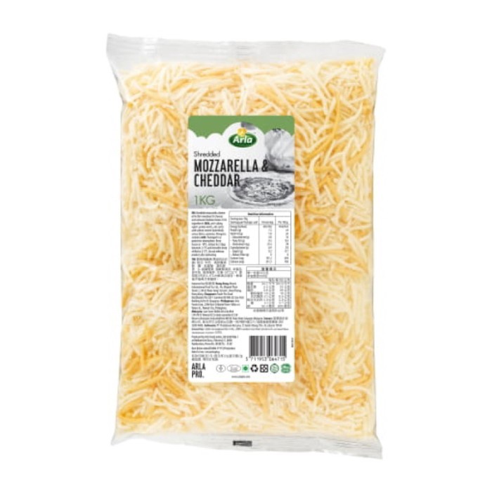 

(BestSeller) Keju mozzarella Arla Parut 1kg / Mozzarella Arla Kuning Sheredded Parut 1Kg mozzarell