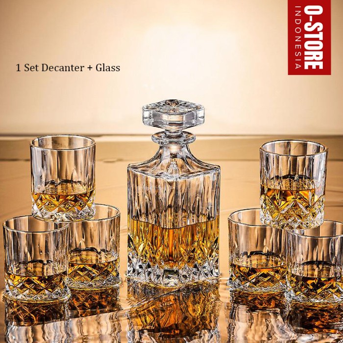 New Gelas Wine Kaca Whiskey Glass Gelas Kaca Whiskey Decanter Montana