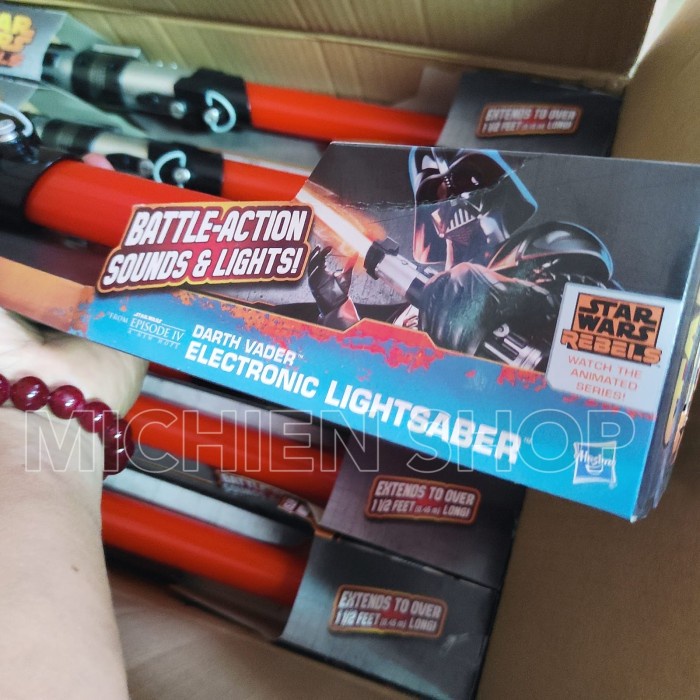 Playful Minds - Lightsaber Bladebuilders Star Wars Starwars Hasbro Rey Darth Vader