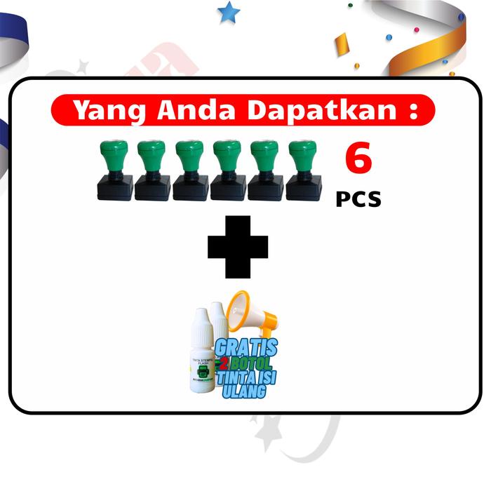 

Promo ( Paket Isi 6 ) Stempel Reward Penilaian Untuk Guru Tk / Sd Bonus 2 Botol Isi Ulang Tinta
