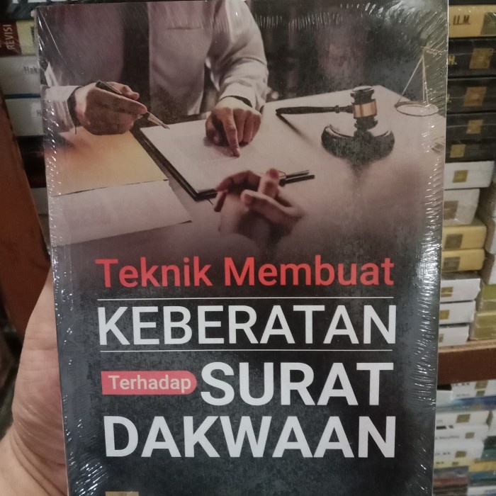 

Terbaru!! Teknik Membuat Keberatan Terhadap Surat Dakwaan Original Cod