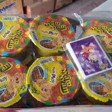 

(BestSeller) Nyam Nyam Funplay Bubblepuff isi 12pc