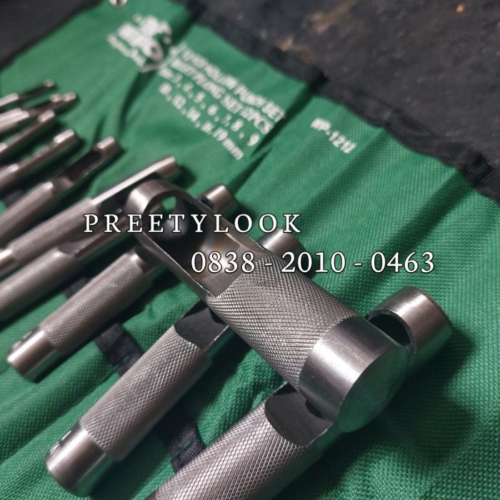 

Jual [READY] Plong Set hollow punch set 12 pcs alat pembolong gasket Wipro 3 - 25mm