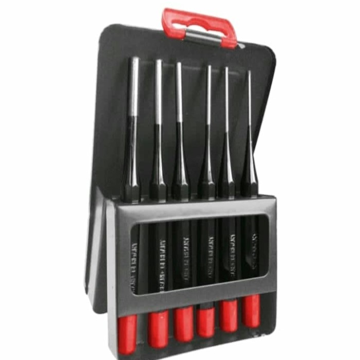 

Jual [READY] Pin punch set 6 pcs (2 - 6mm)