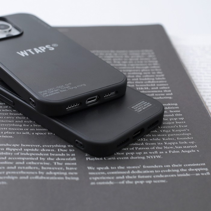 Idns Wtaps 01 Casing Iphone 12 Pro Max 13 Pro Max 14 Pro 15 Pro Terbaru