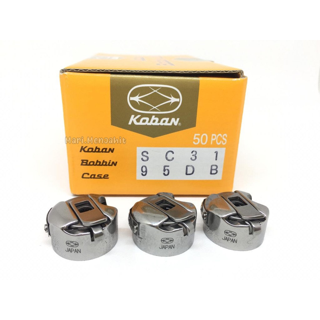 ELEKTRO11- ASLI JEPANG Bobbin Case / Sekoci Mesin Jahit Jarum 1 Industri Juki / Typical High speed