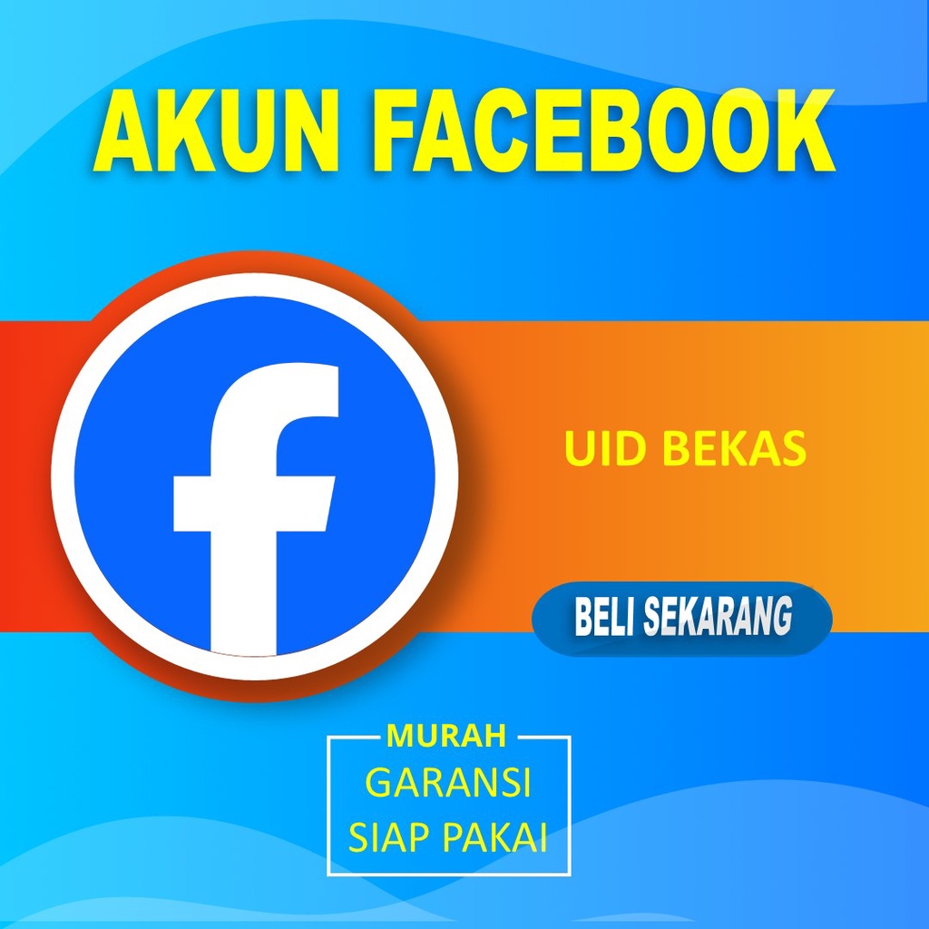 DC - Promo Akun Facebook Bekas Dengan Garansi Login Murah Bergaransi