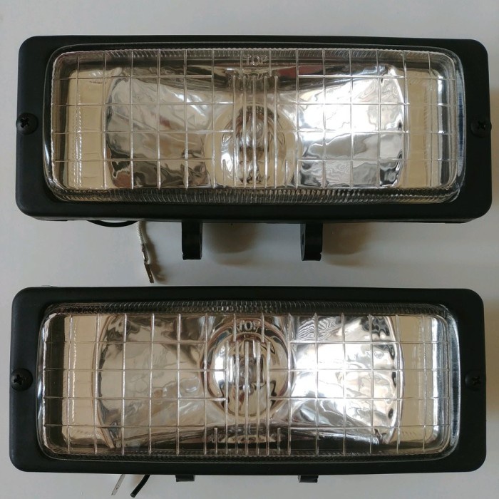 Foglamp/Lampu Sorot galaxy bumper depan mobil kotak persegi universal