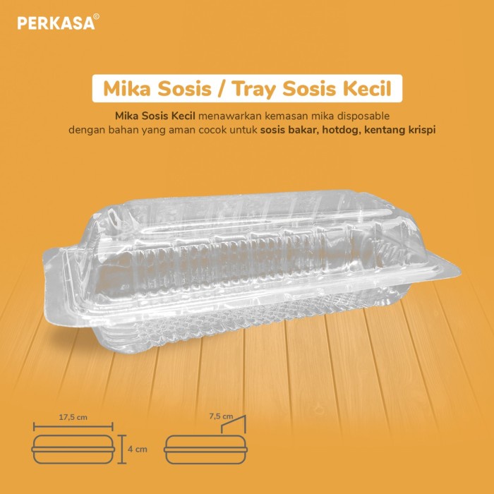 

Mika Sosis / Tray Sosis Kecil Terlaris
