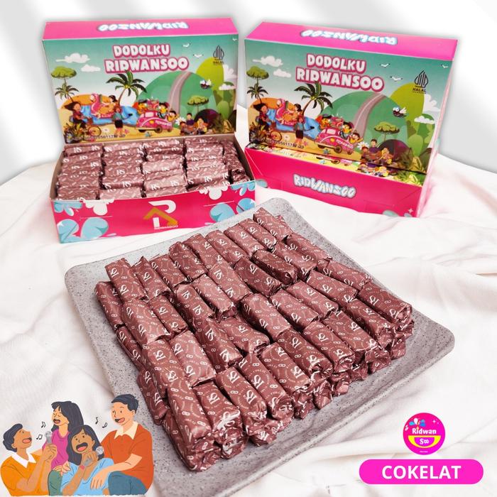 

Dodol Garut Rasa Cokelat isi 70 1 Kg Cemilan Chocolate