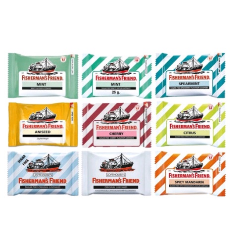 

Permen Fisherman's Friend Original 25 gram Aneka Rasa