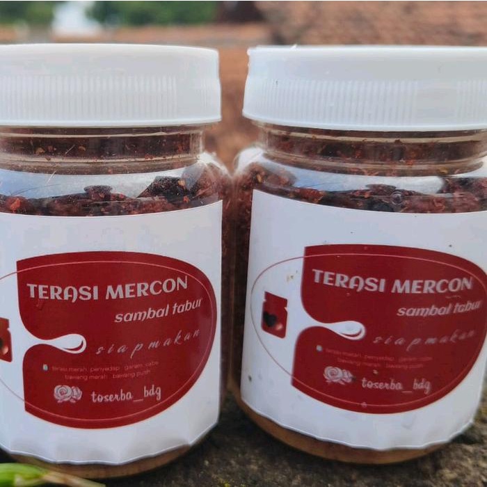 

terasi mercon terasi pedas kemasan Botol