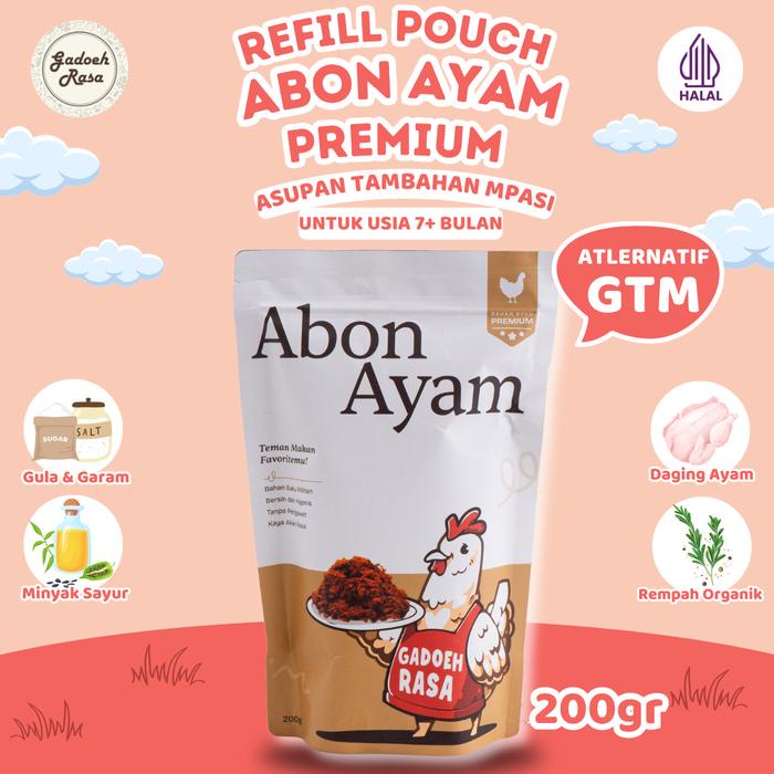 

Abon Ayam Premium Refill Pouch Gadoeh Rasa Food