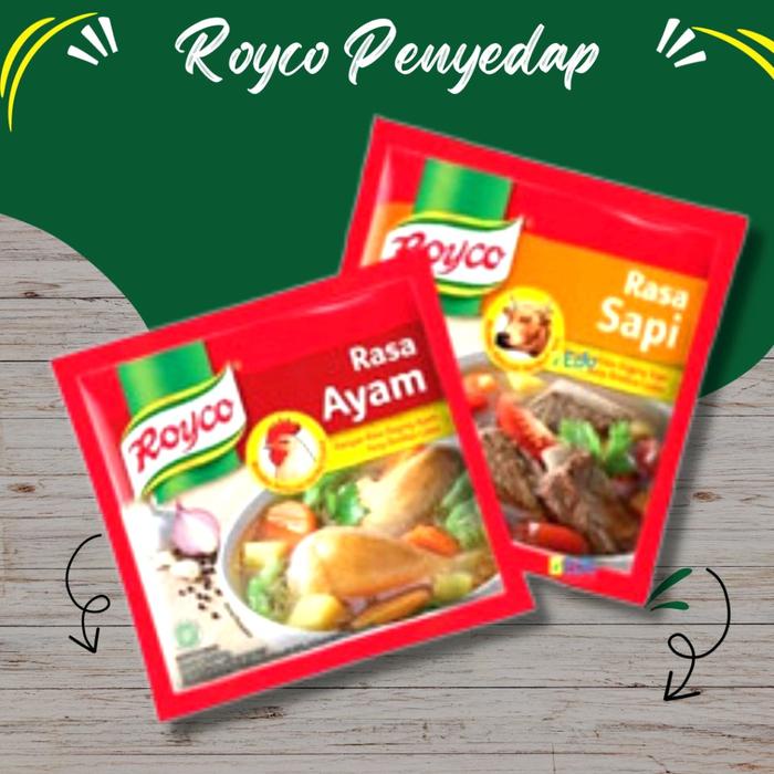 

PROMO (72 sachet) ROYCO AYAM ROYCO SAPI SACHET 6 renceng Penyedap
