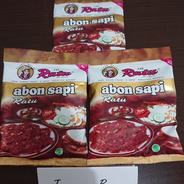 

Abon sapi cap ratu