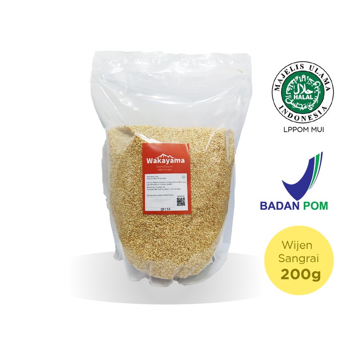 

Wijen Panggang, Roasted Oven Sesame 200g