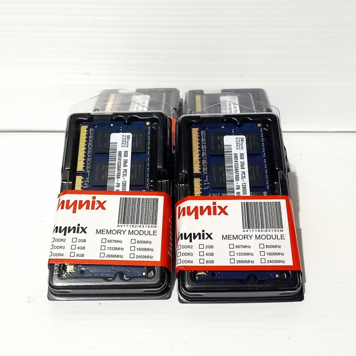 MERtaComp- RAM Laptop 8GB DDR3 DDR3L PC3 PC3L Samsung / Adata / Hynix RAM Laptop