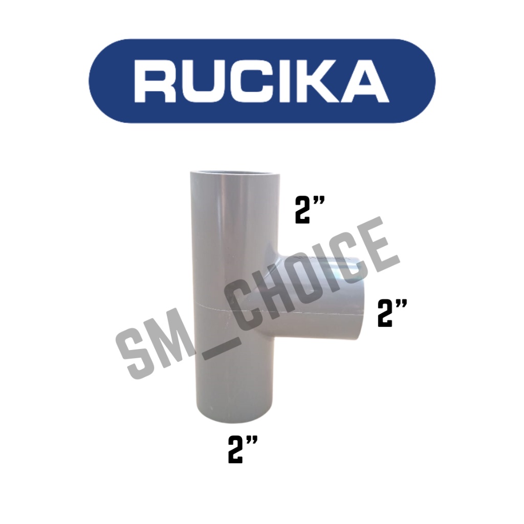 RUCIKA TEE 2 AW INCH RUCIKA T 2" AW INCH SAMBUNGAN T INCH RUCIKA AY0