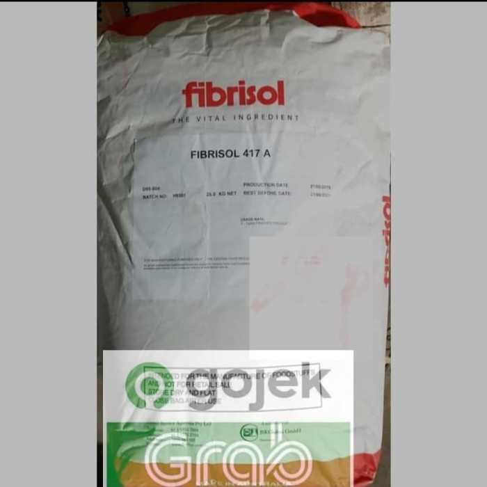 

Promo Terbatas Pengenyal Bakso Fibrisol 417A Food Grade Ex. Australia Zak Gojek Aman