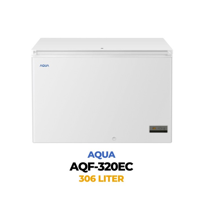 CHEST FREEZER AQUA AQF-320EC 306 LITER / AQF320EC BERKUALITAS