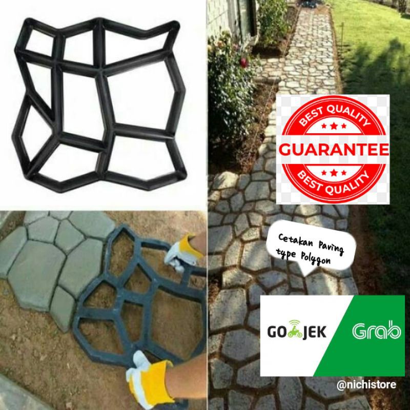 Cetakan Paving Blok Jalan/cetakan paving blok Taman/Cetakan semen/paving blok AY0