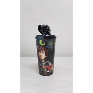 PROMO GELAS DAN TOPPER HOW TO TRAIN YOUR DRAGON 2