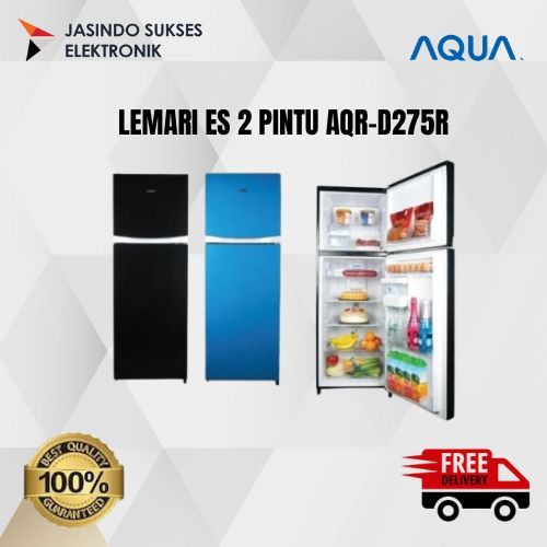LEMARI ES AQUA AQR-275R 2 PINTU
