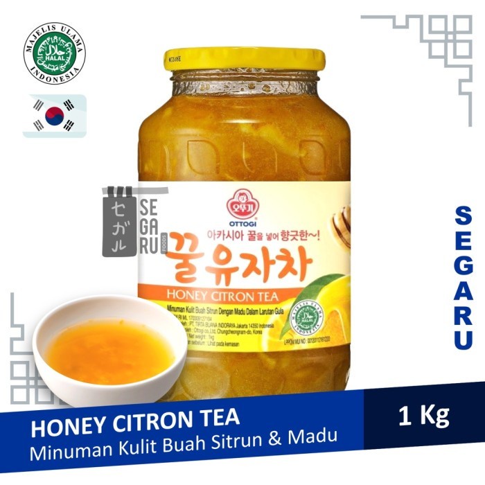 

OTTOGI HONEY CITRON TEA YUZU KOREA YUJACHA KOREA HALAL MUI 1 KG