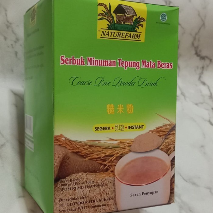 

TEPUNG MATA BERAS MERAH - TEPUNG MATA BERAS MERAH BEKATUL - NATUREFARM