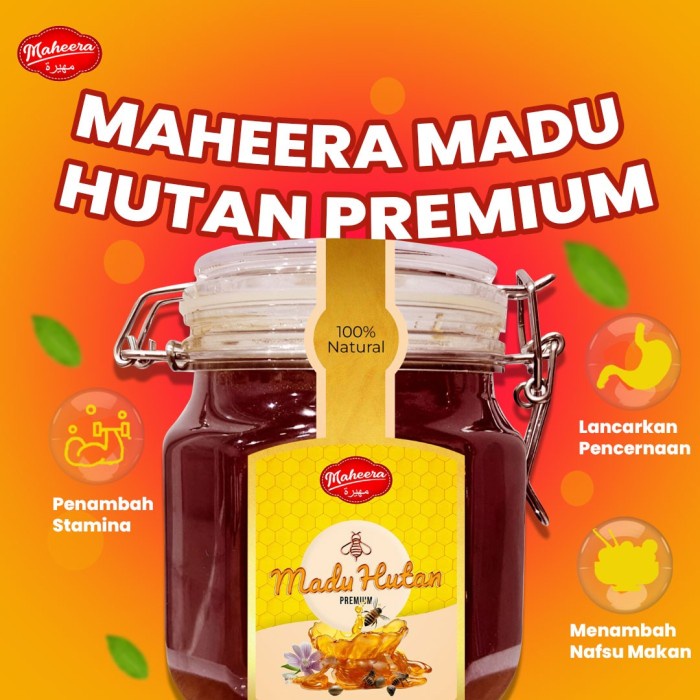 

Sale Terbatas Madu Hutan Murni Maheera 1Kg Original 100% Madu Asli / Madu Murni / Madu Premium Aman