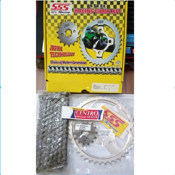 GEAR SET SSS SATRIA FU FACE LIFT 2014/SATRIA FU FI (INJEKSI)