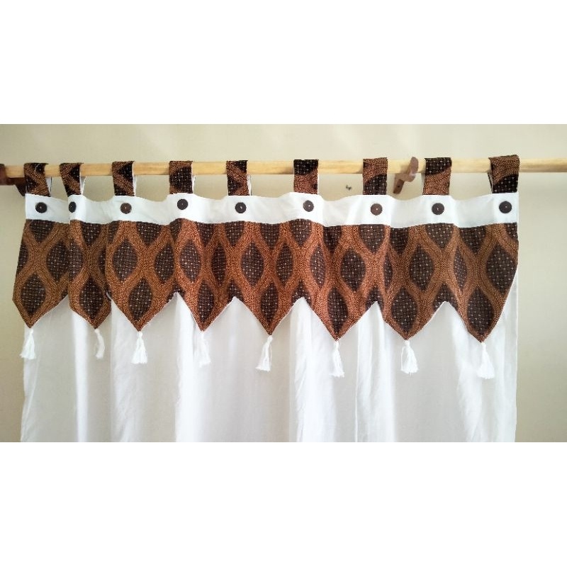 Gorden Bagus Tebal Mewah Hordeng Tirai Kamar U9I4 Blackout Jendela Gordyn Terbaru Kekinian Panjang P