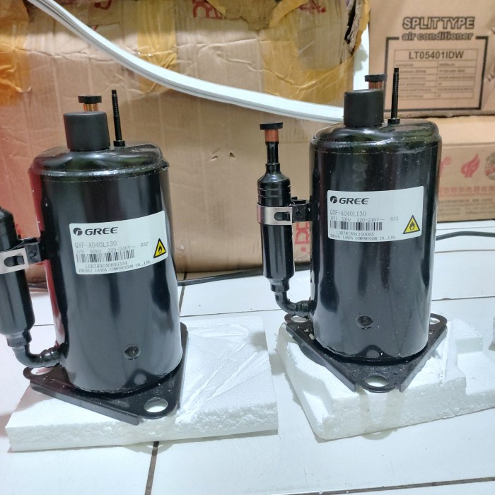 KOMPRESOR AC GREE QXF-A040L130 UNIT BARU 0.5 PK 1/2 PK R32 ORI NEW