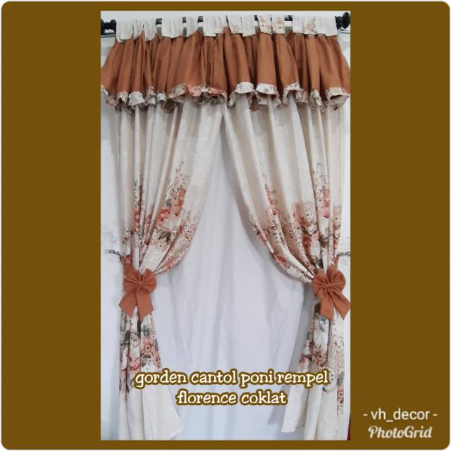 Gorden Hordeng Ruang Tamu Pintu Termurah Estetik Multifungsi J1H7 Aesthetic Tirai Bagus Murah Minima