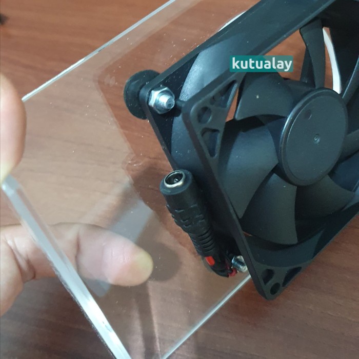 

MURAH Kipas Pendingin STB Akrilik Fan 8cm 12v STB Router TV Box Jack Cabang