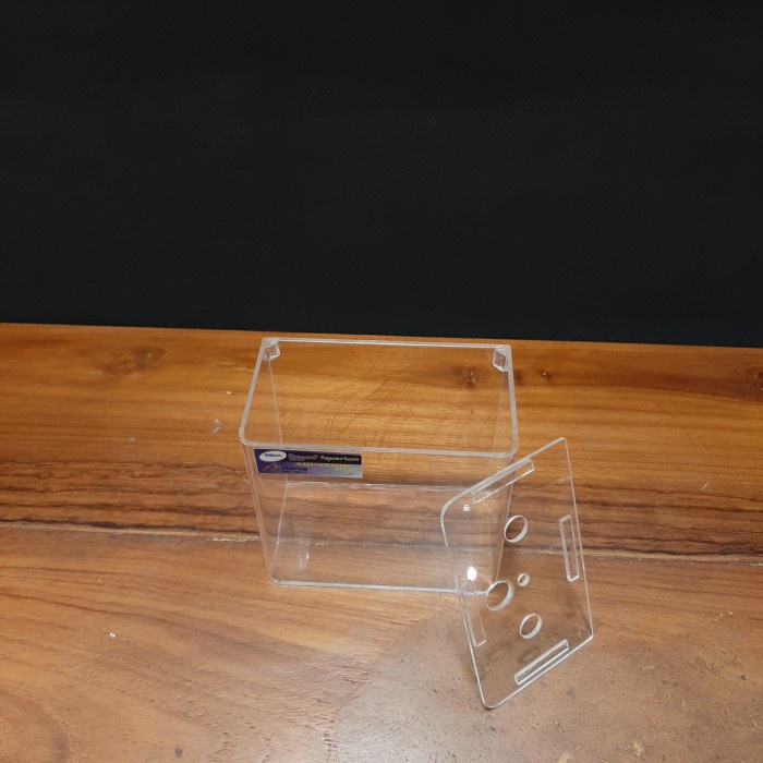 

SPECIAL BUYSOF AQUARIUM AKRILIK 10x5,5x10 2mm SOLITER MINI CUPANG BETTA