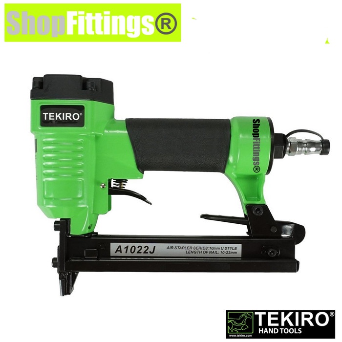 Tekiro 1022J Air nailer stapler Gun / Mesin Staples angin paku tembak
