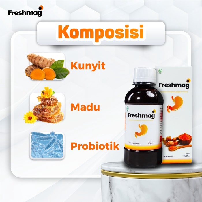 

Promo Terbatas Paket 3 Box Freshmag - Madu Herbal Untuk Lambung Aman