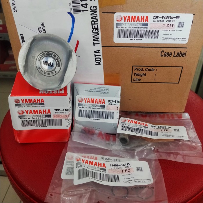 Terbaru Blok Seher + Piston Kit Nmax Old Original Yamaha