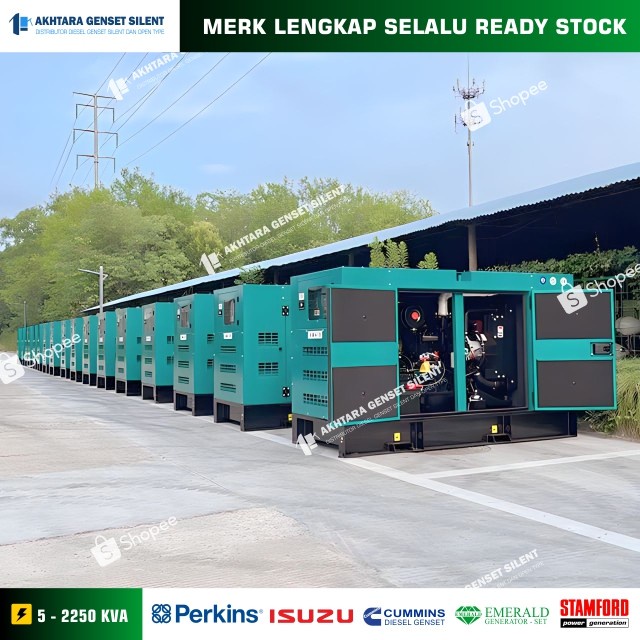 Harga Genset PERKINS 350 Kva - Jual Genset Silent