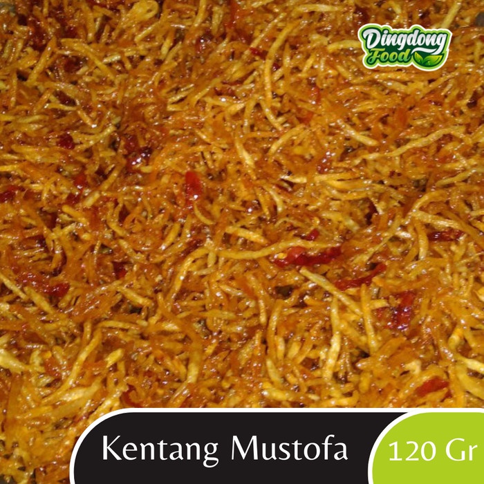 

JTTOP" KERING KENTANG MUSTOFA FRESH HOMMADE DINGDONG FOOD 120 GRAM