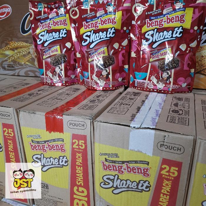 

JTTOP" BENG BENG SHARE IT FESTIVE ISI 25PCS X9,5GR