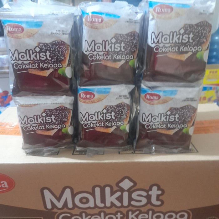 

JTTOP" MALKIST COKLAT KELAPA RENCENG ISI 10 PCS