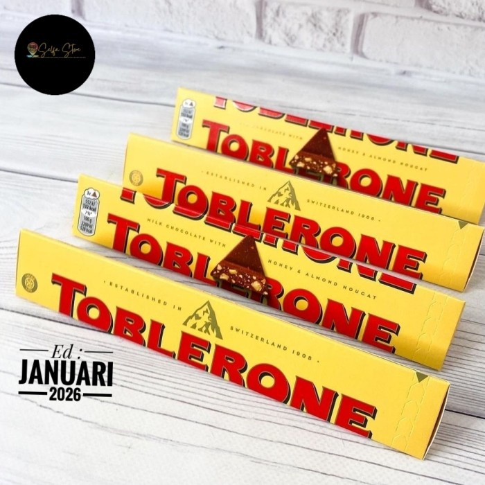 

JTTOP" TOBLERONE 100GR COKELAT TOBLERONE MILK PROMO TERMURAH