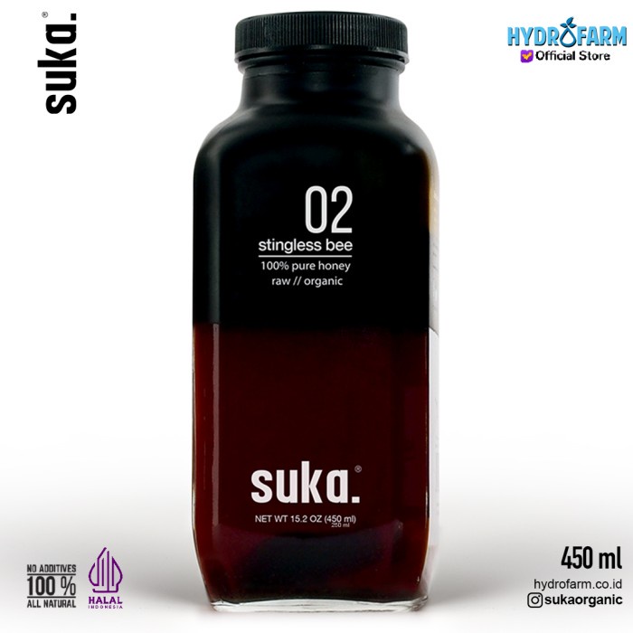 

Sale Terbatas Suka - Stingless Bee Honey / Madu Trigona Stingless Bee (450Ml) Aman