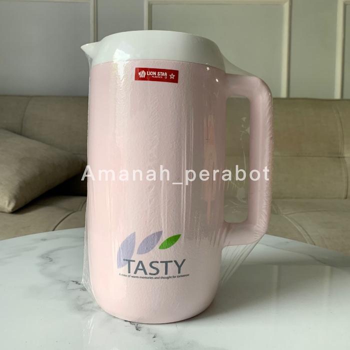 BISA TERMIN TEKO THERMO WATER JUG 1,7LITER LION STAR TEKO AIR PANAS DINGIN Teko Teh Poci Teko Kopi