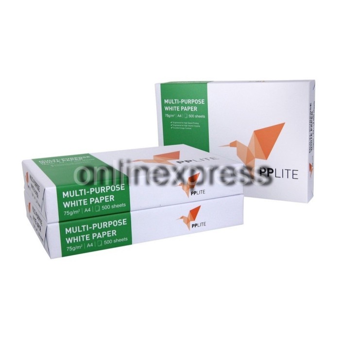 

Good Quality Kertas Fotocopy / Hvs / F4 Pp Lite 75 Gram