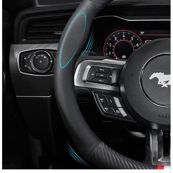 COVER SARUNG STIR CARBON MITSUBISHI PAJERO SPORT 2017 2018 2019 2020