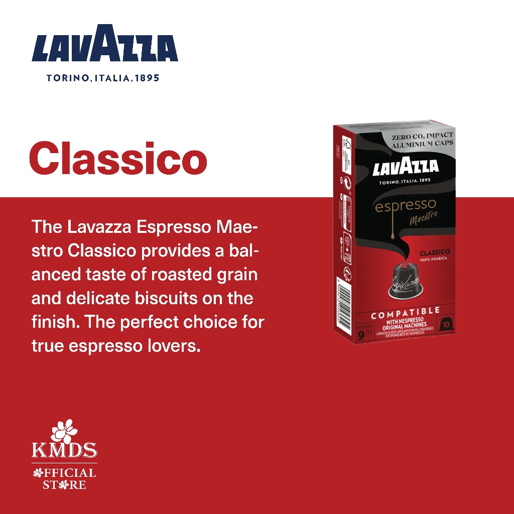 

Lavazza Coffee Capsules Espresso Classico